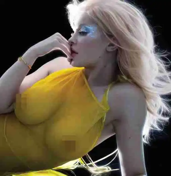 Kylie Jenner Flaunts Her Neepples In Completely Sheer Ensembles For ‘Super Nvde’ V Magazine Shoot